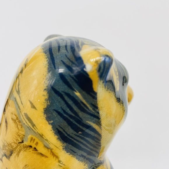 Rare Mikasa France Porcelain Patchwork Polar Bear Figurine 8" - Picture 6 of 6